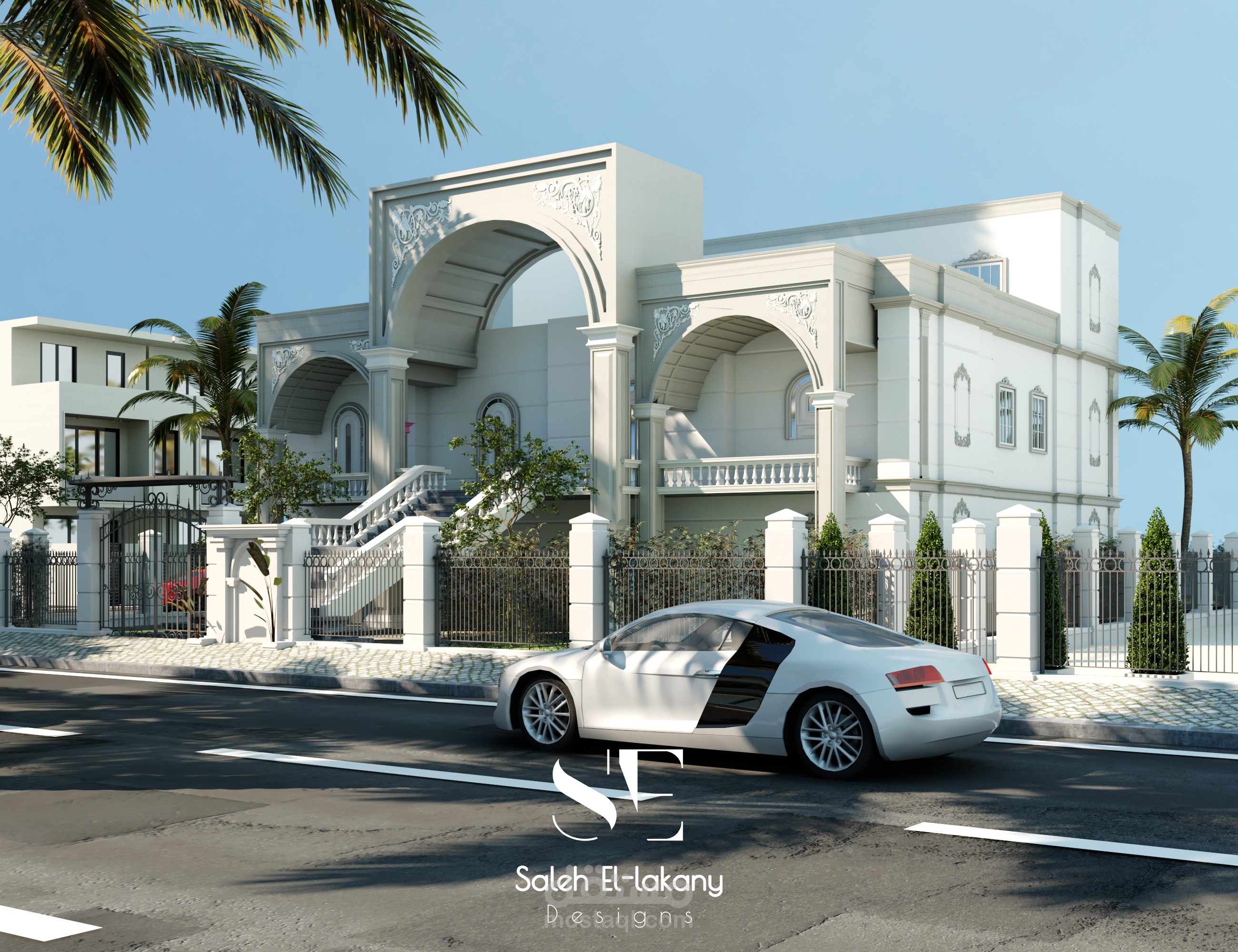 تصميم فيلا سكنيه