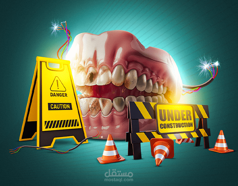 تصميمات سوشيال ميديا لـ عيادة أسنان