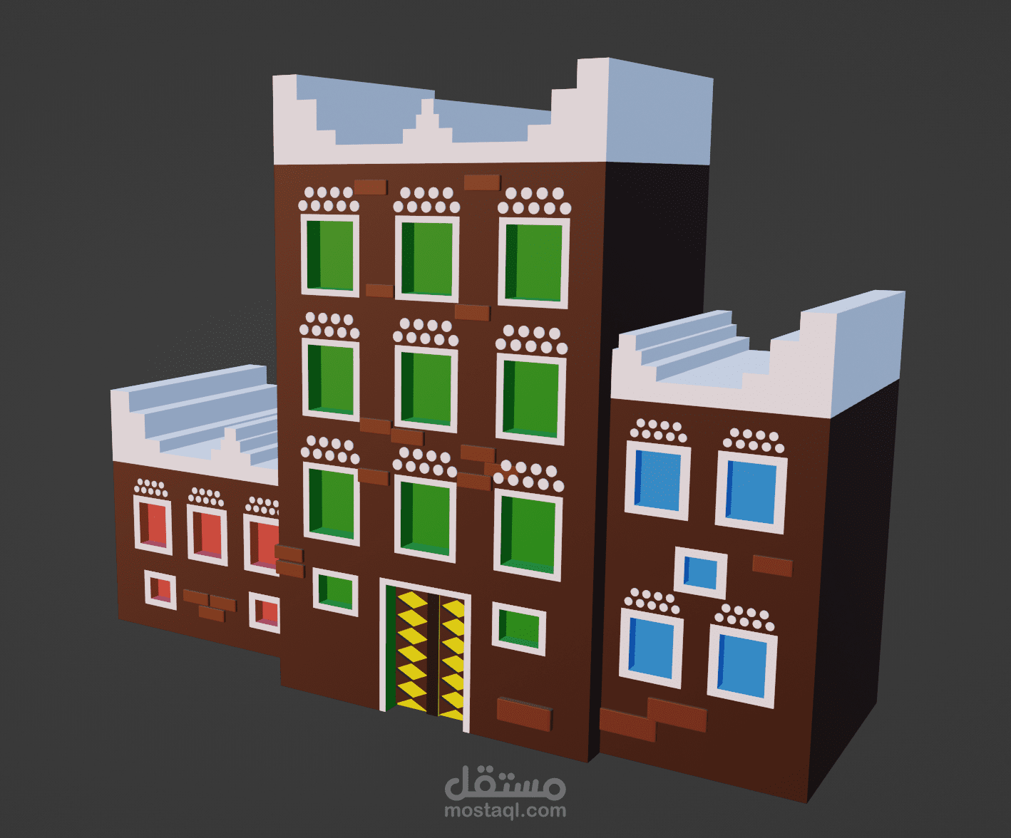 تصميم مباني رجال المع