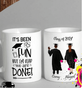 تصميم على كوب سيراميك