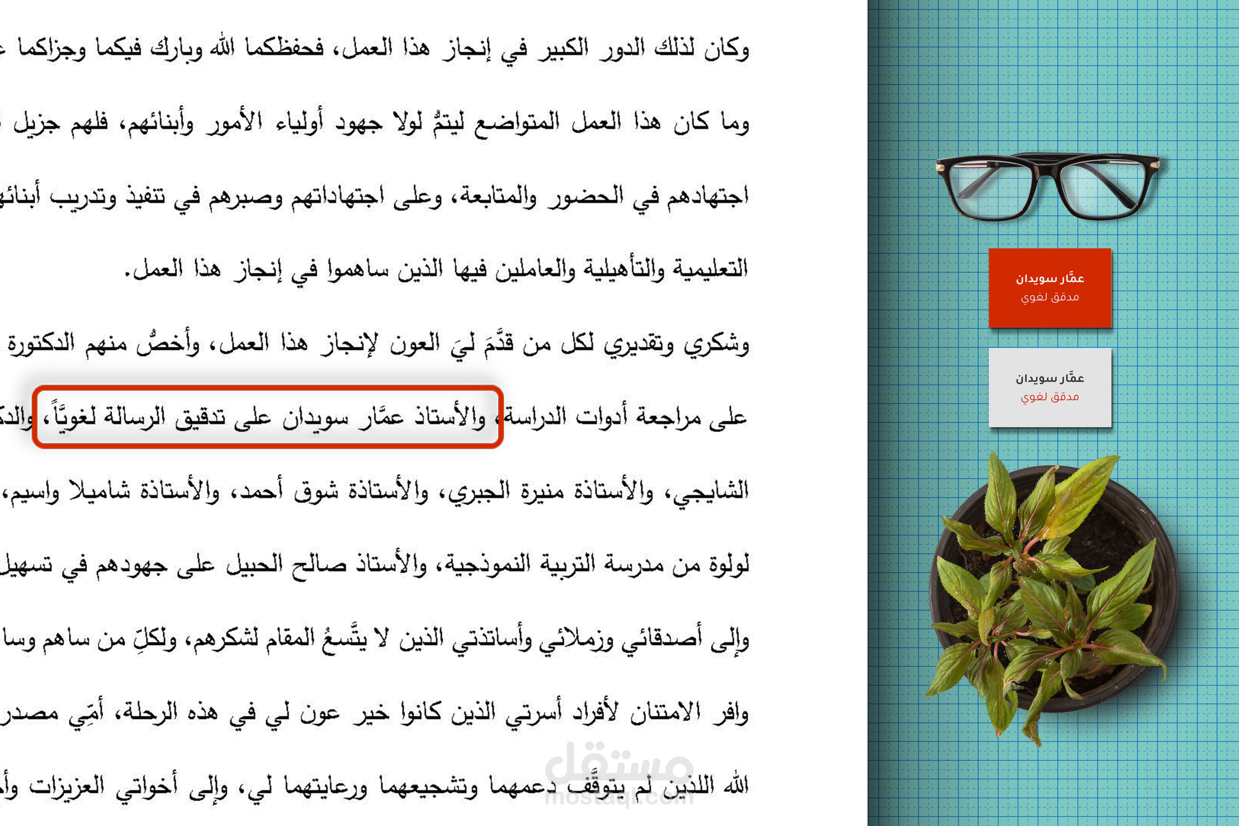تدقيق لغوي لأطروحة دكتوراة مكونة من 30,000 كلمة
