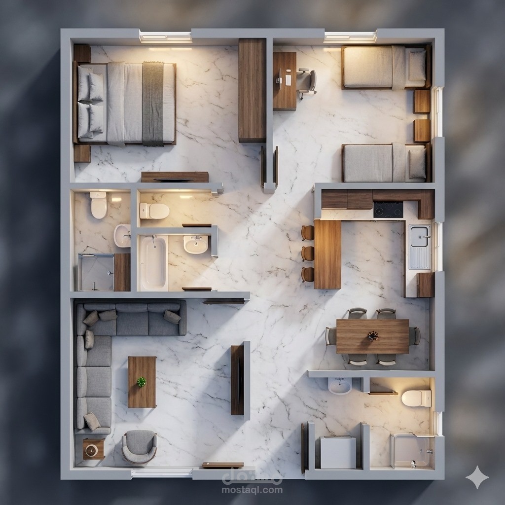 قطعة ارض ذات مساحة 200م²