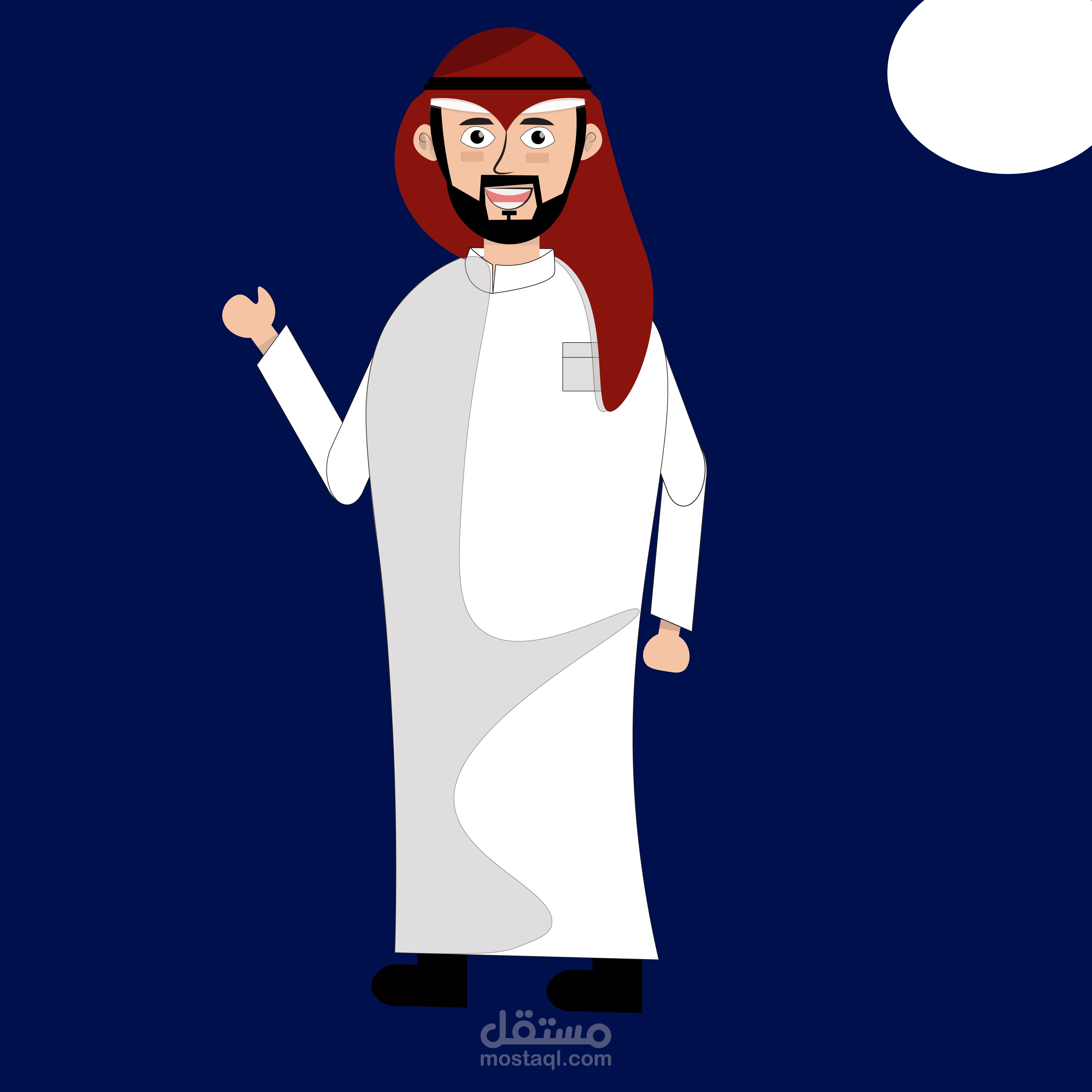 رسم شخصيات كرتونية