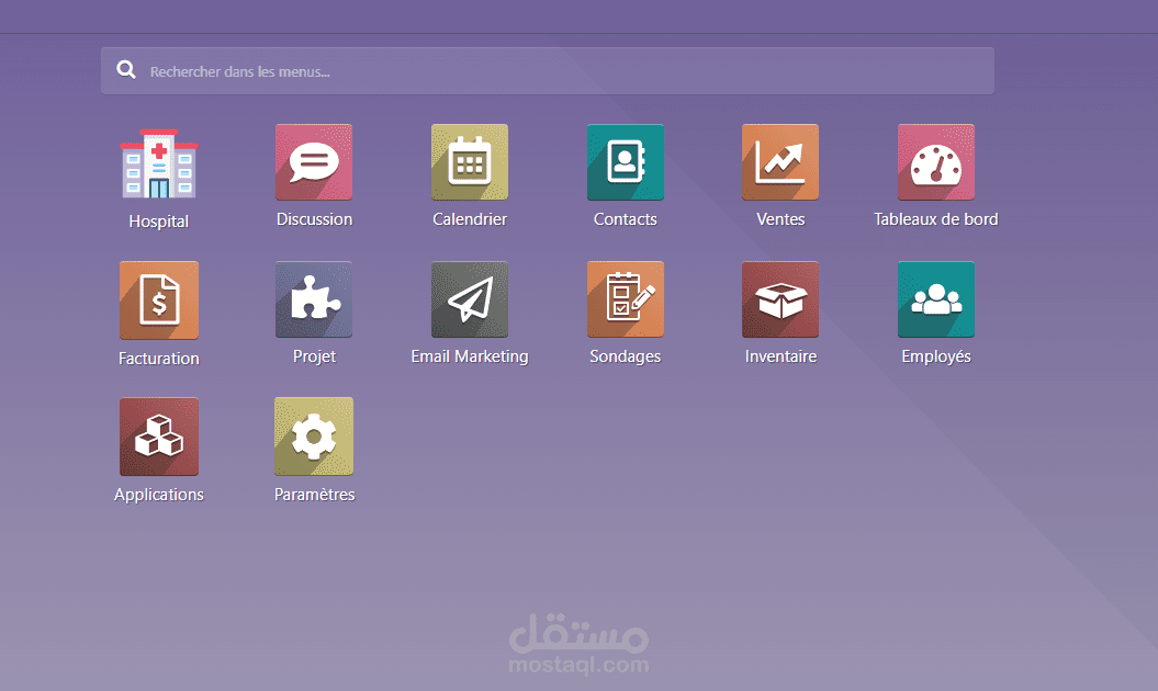 تنفيذ وتخصيص أودو 16 لشركة خاصة