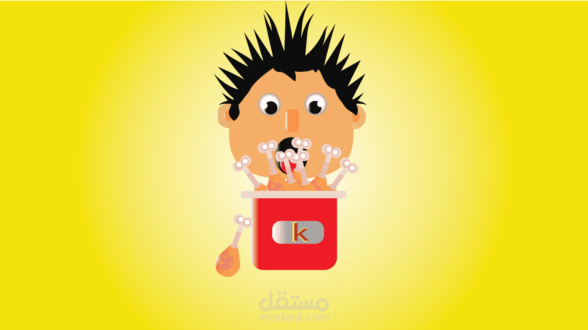تصميم شخصيات ومشاهد
