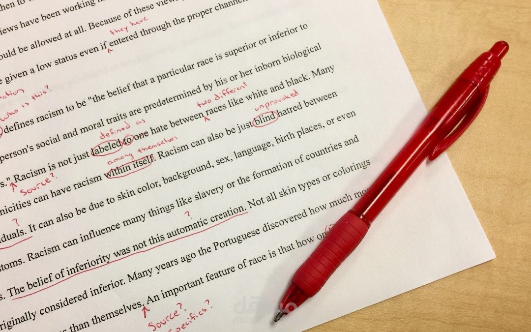 مراجعة وتدقيق لغوي_ Proofreading
