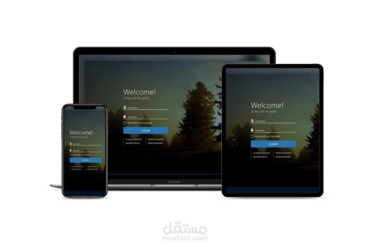 LOGIN PAGE