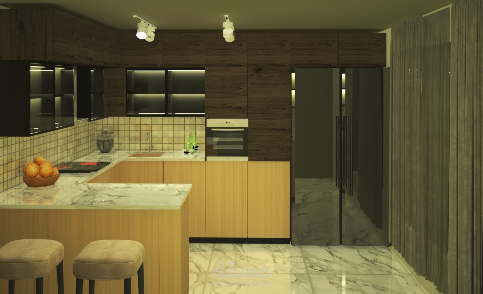 تصميم مطبخ