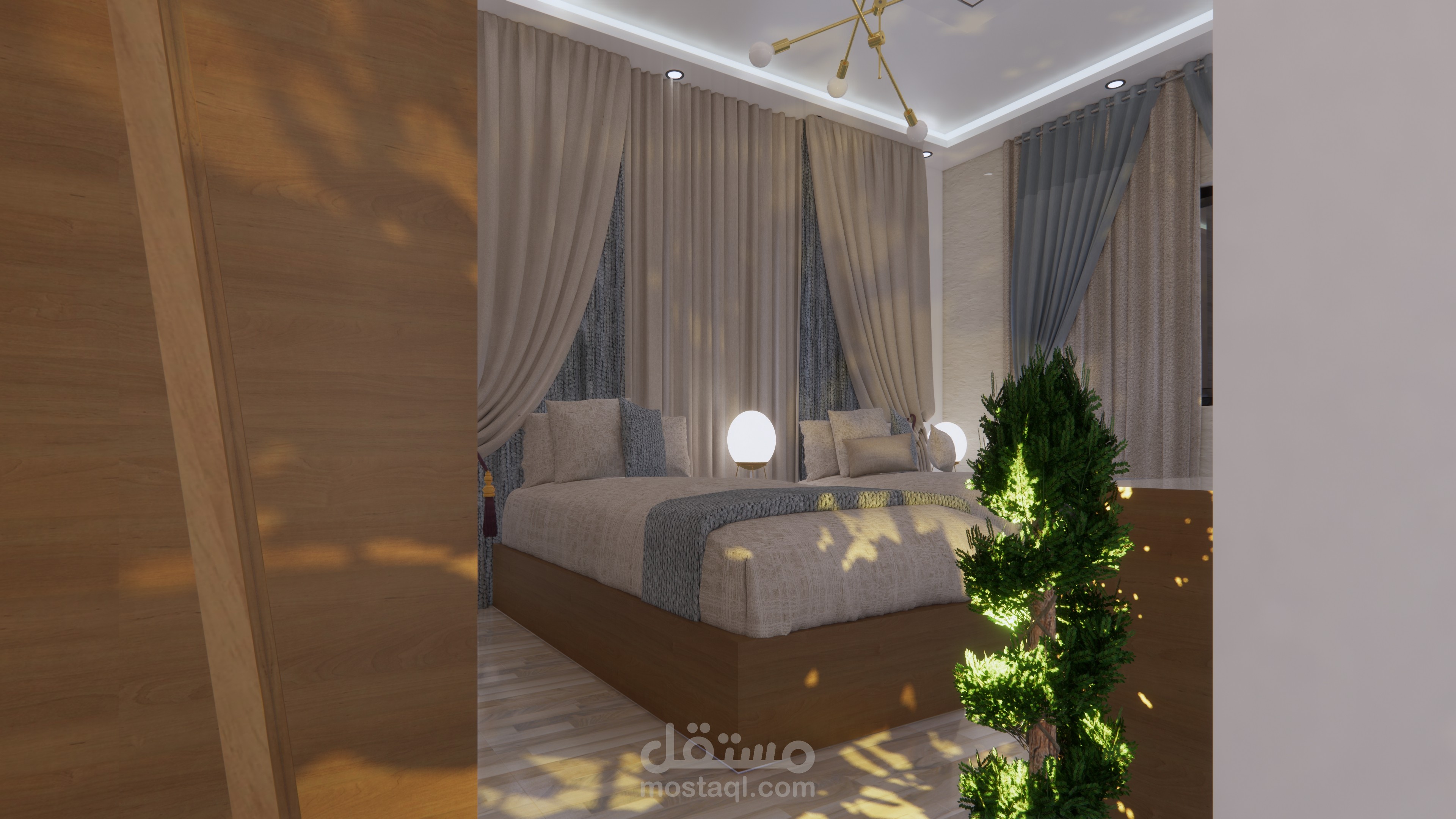 تصميم داخلي ل غرفة نوم