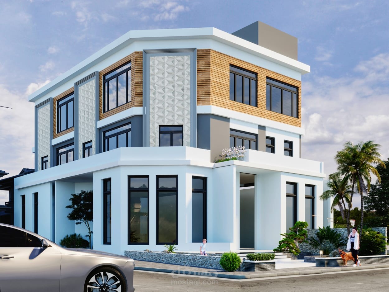 تصميم واجهة مودرن