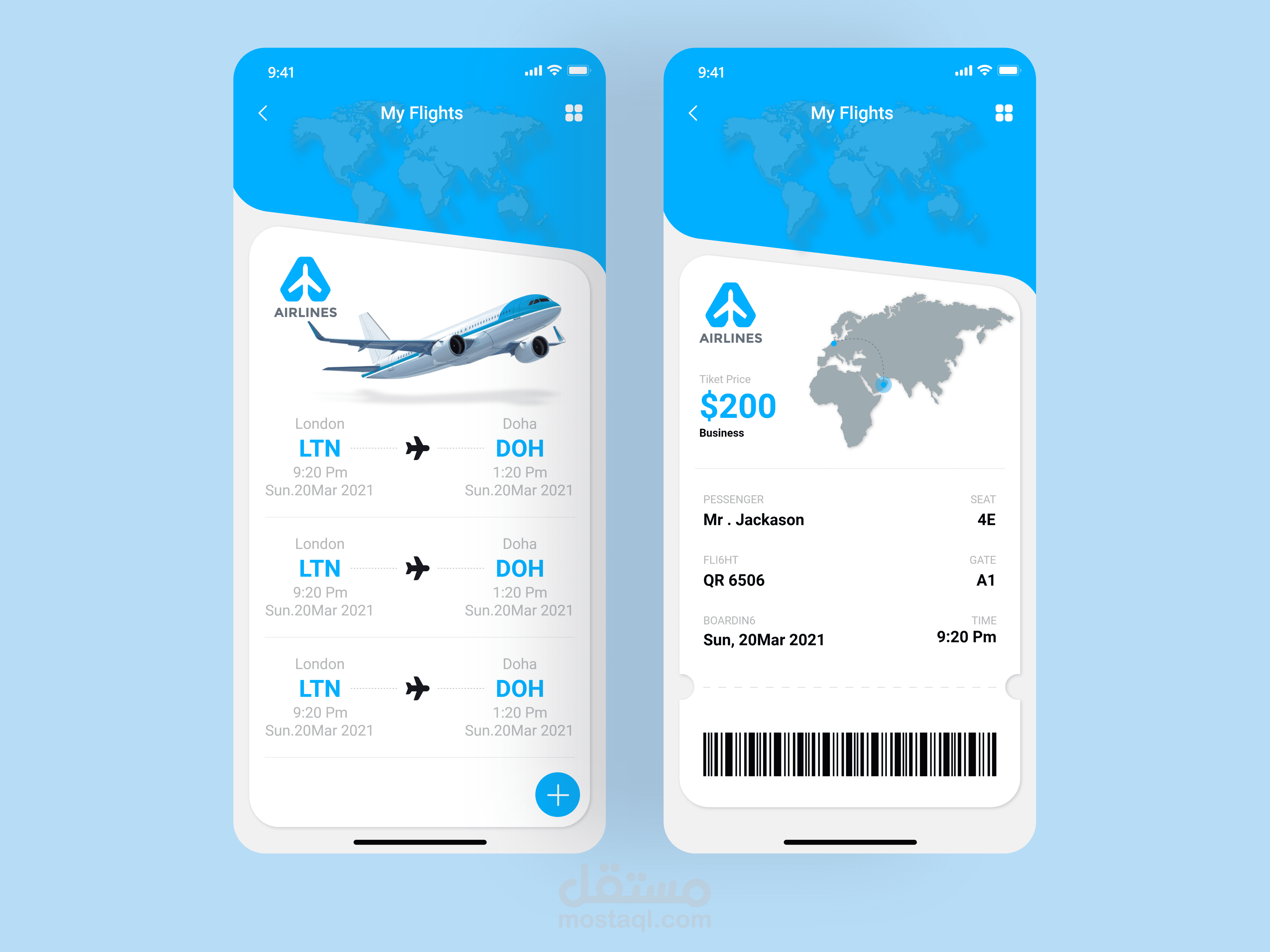 boarding pass app