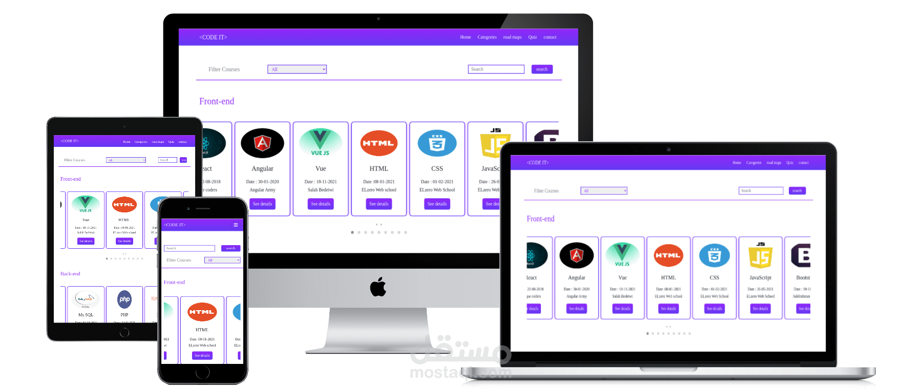 Free courses platform