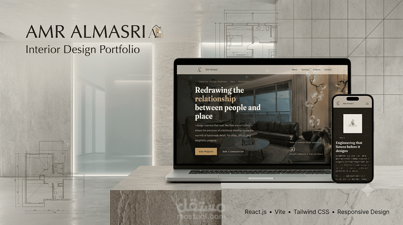 AMR ALMASRI || Interior Design Portfolio
