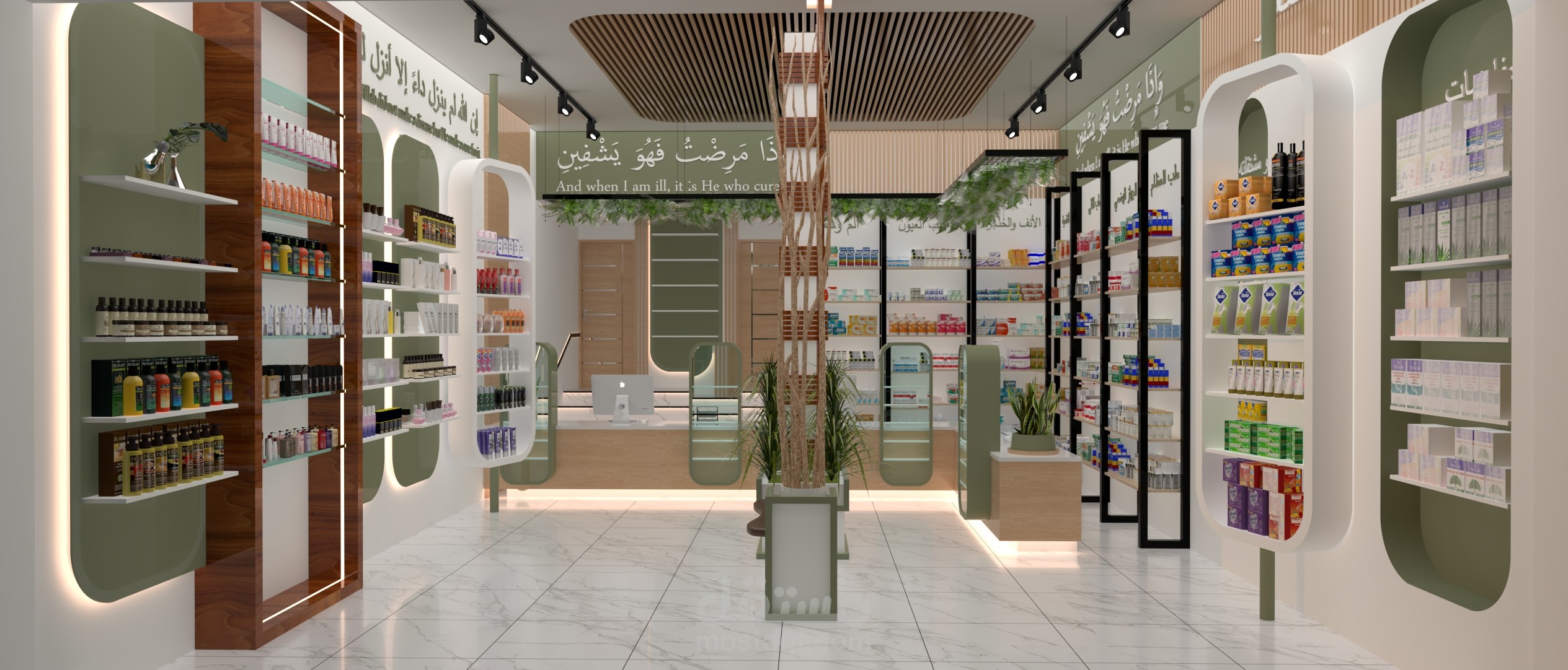 تصميم داخلي صيدلية, الجزائر