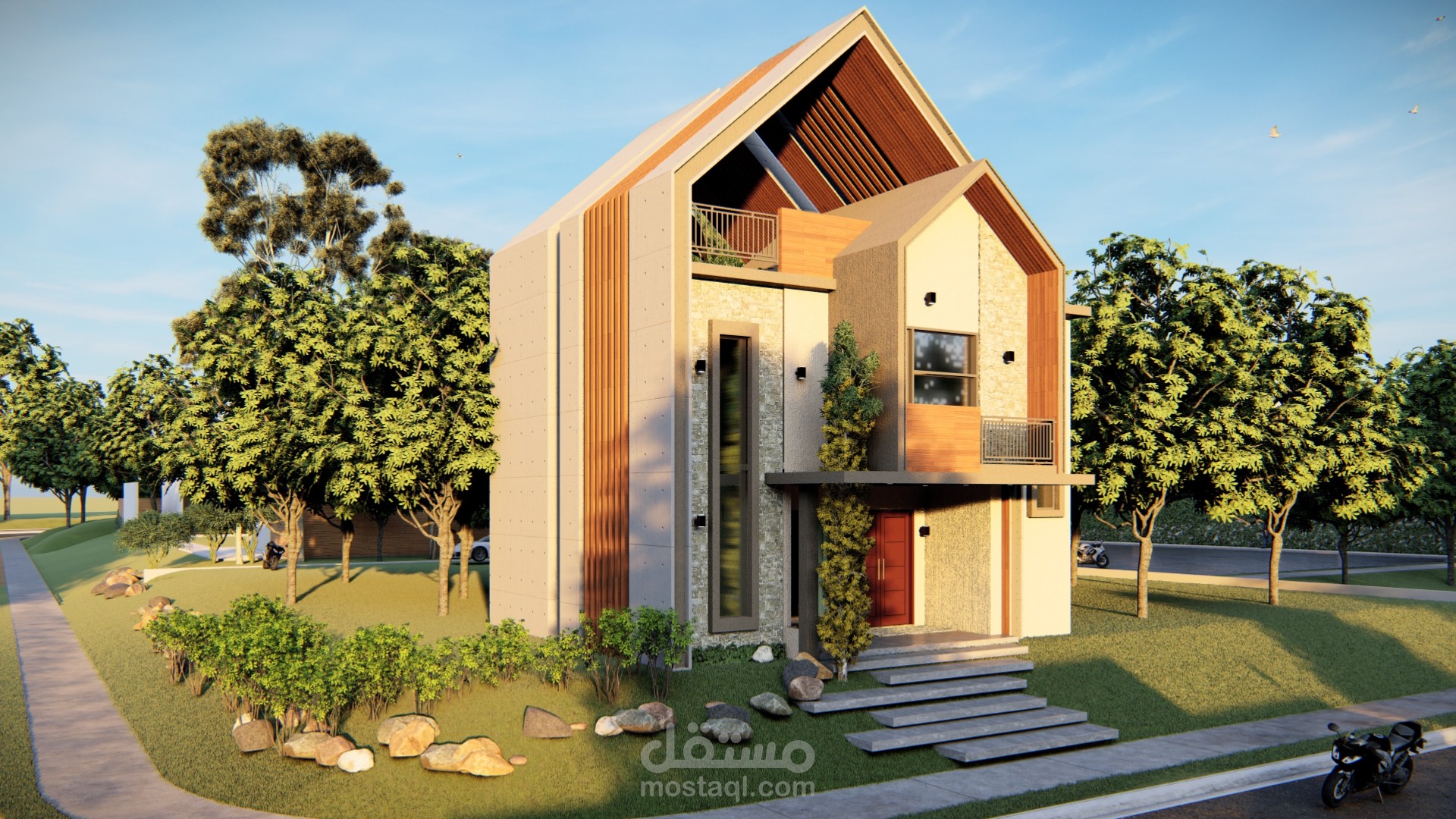 تصميم فيلا مودرن