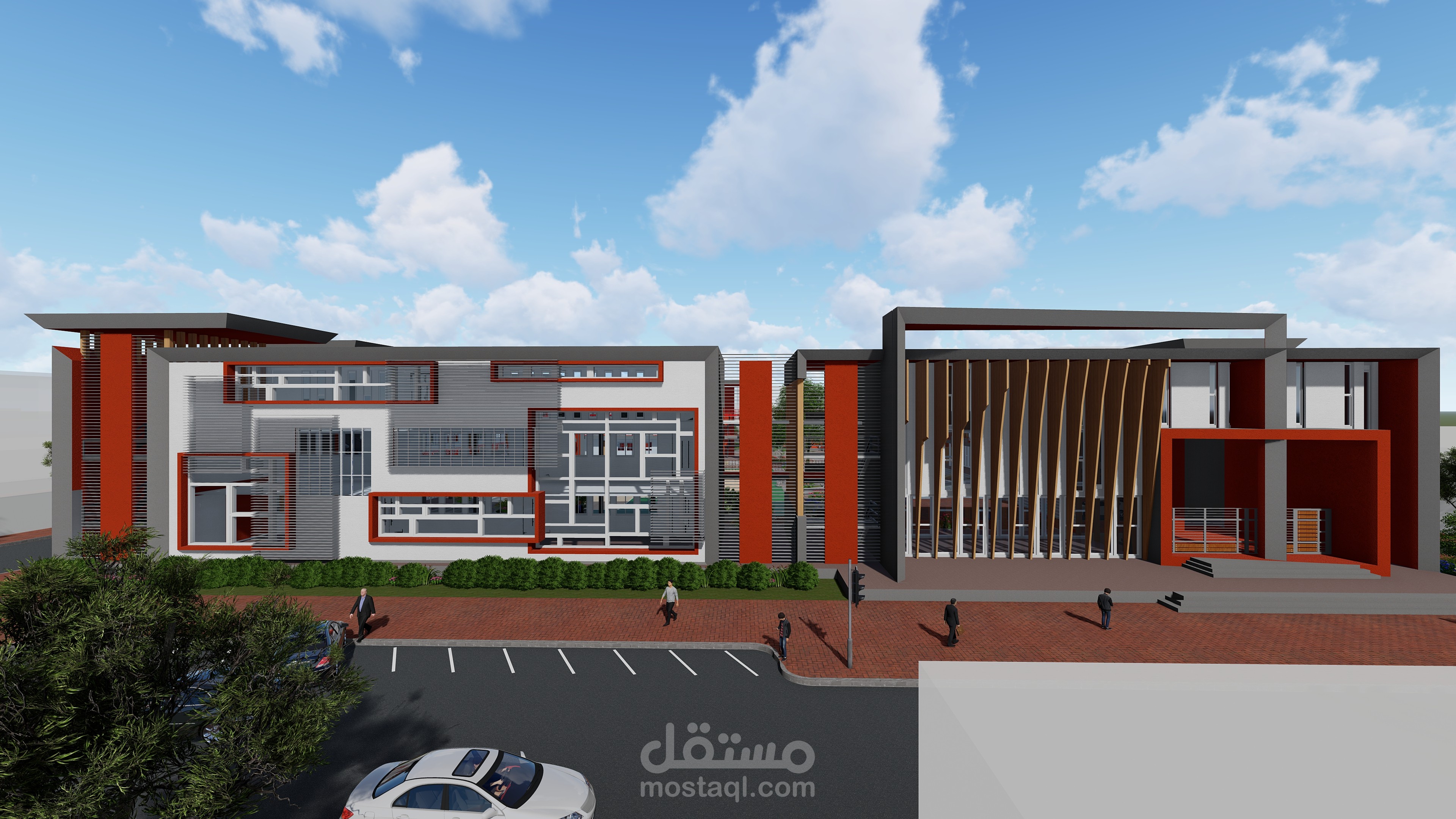 تصميم مدرسة ثانوية, الجزائر