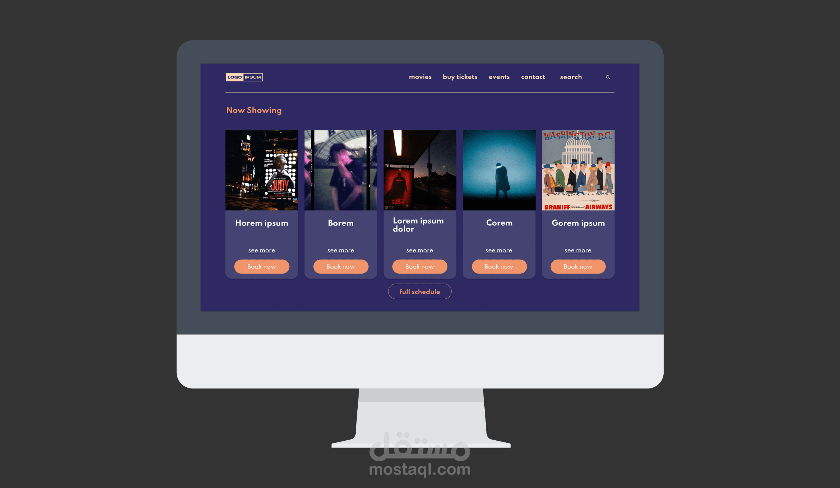 Website design