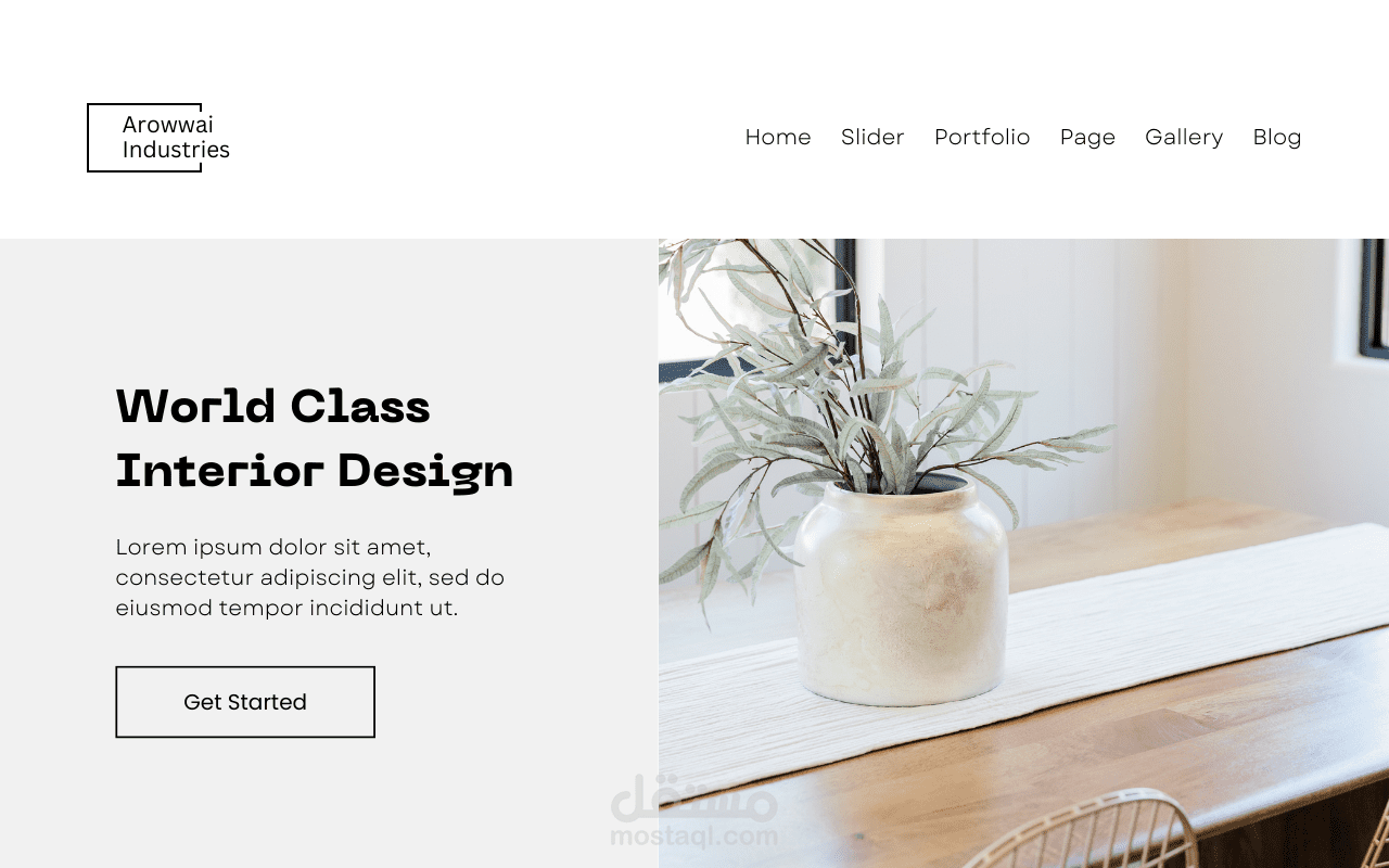 انشاء موقع ويب بلغة html , css