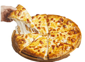 تصميم سوشيل ميديا لمطعم "Hot Pizza"