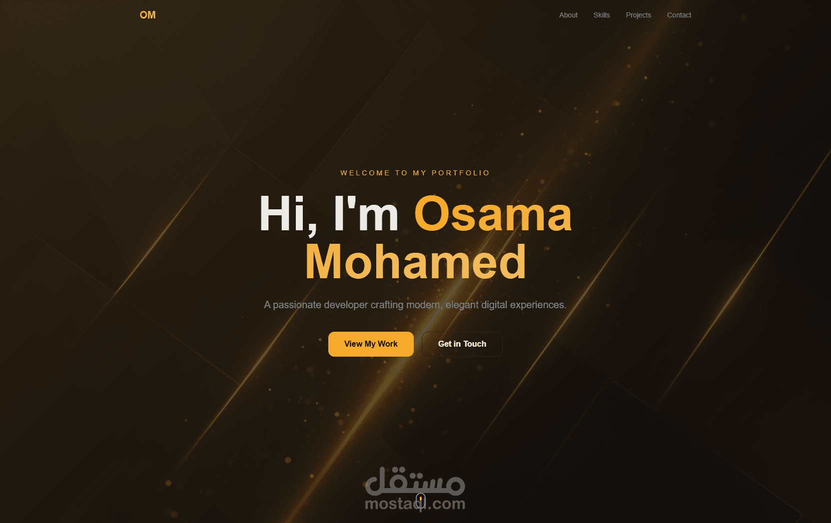 معرض أعمال أسامة محمد – دمج الفخامة البصرية بالقوة البرمجية (Gold & Black Edition)