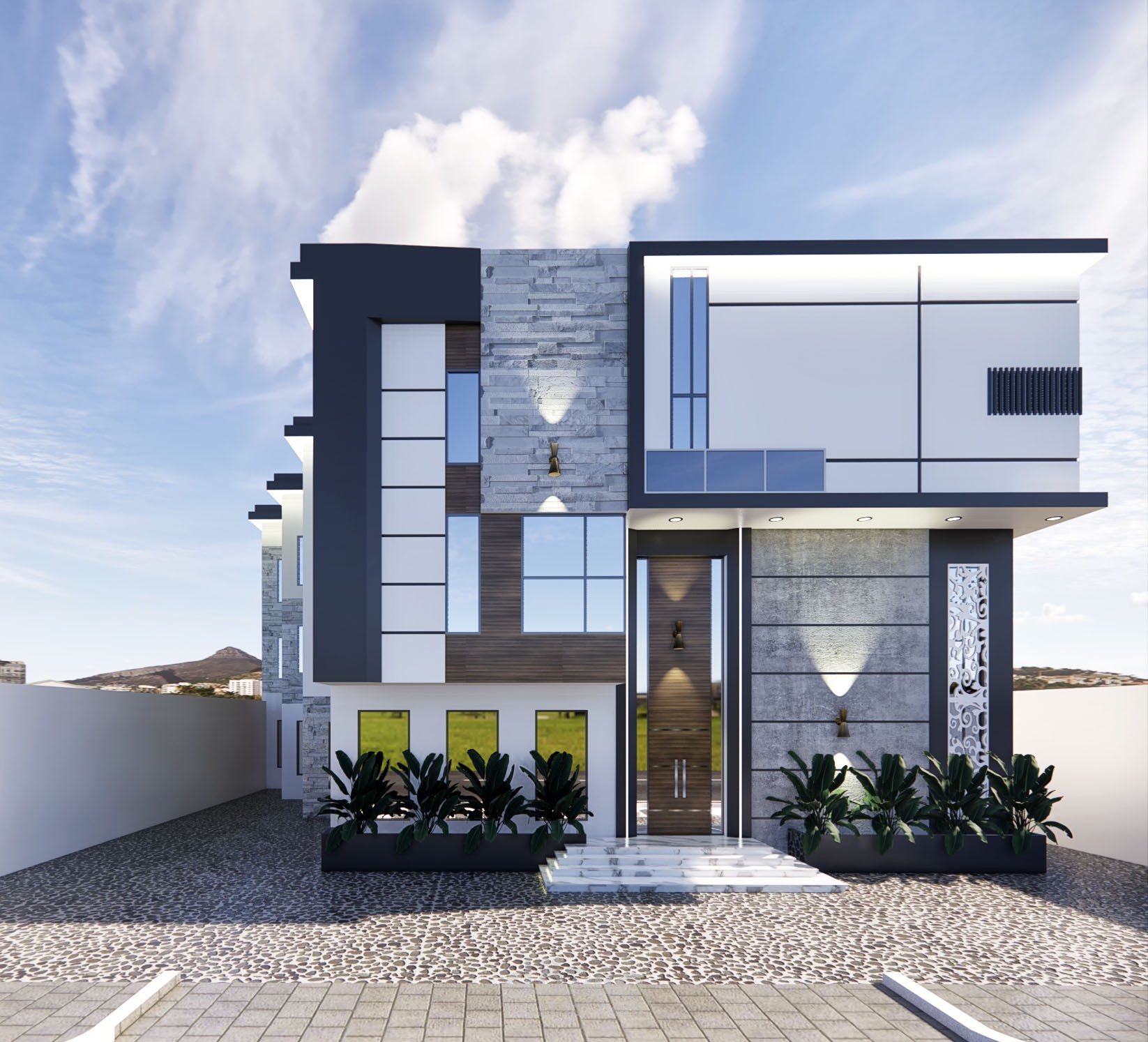 واجهة مودرن في السعودية الرياض