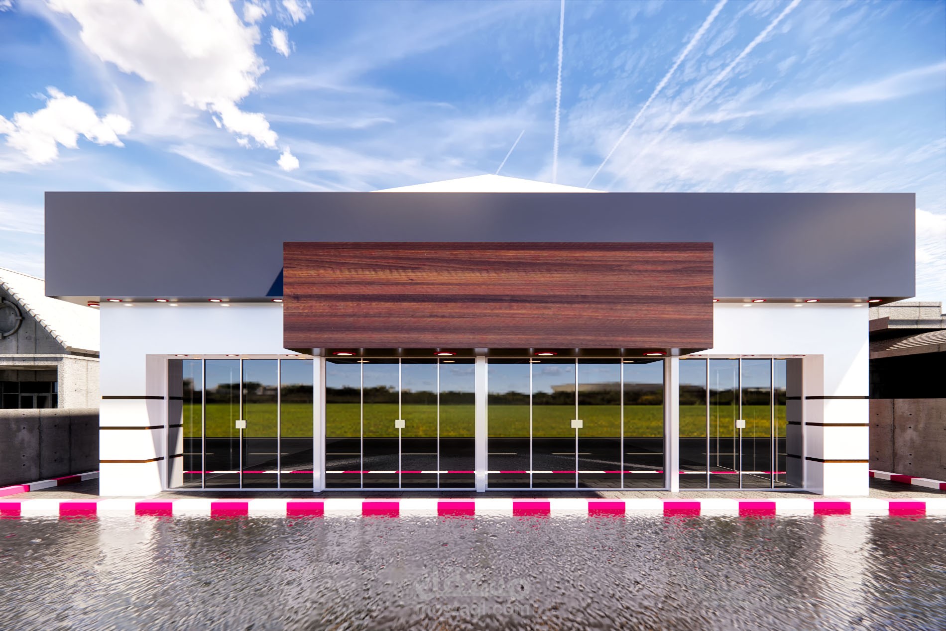 واجهة كلادينج في السعودية جدة