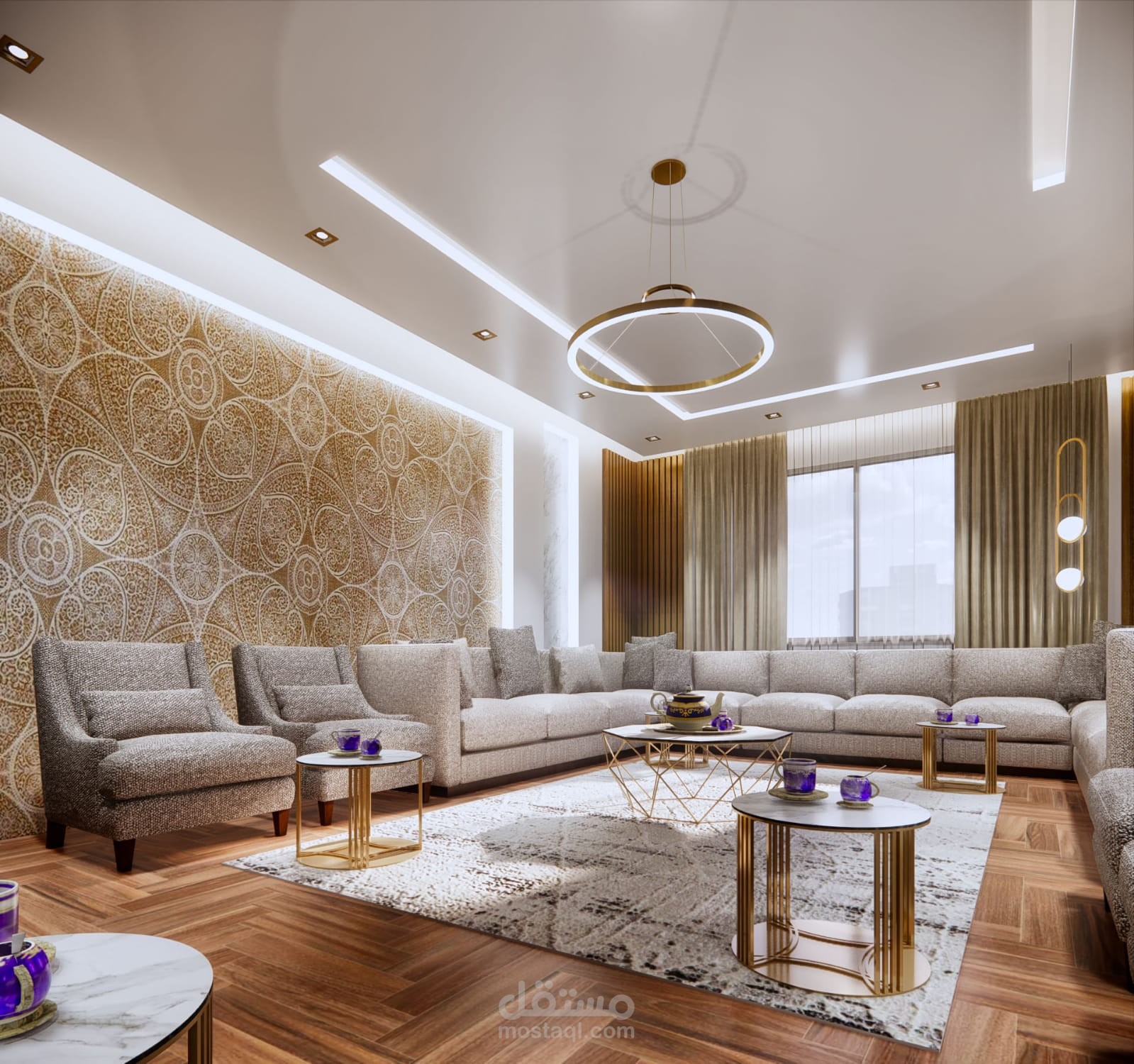 مجلس رجال مودرن