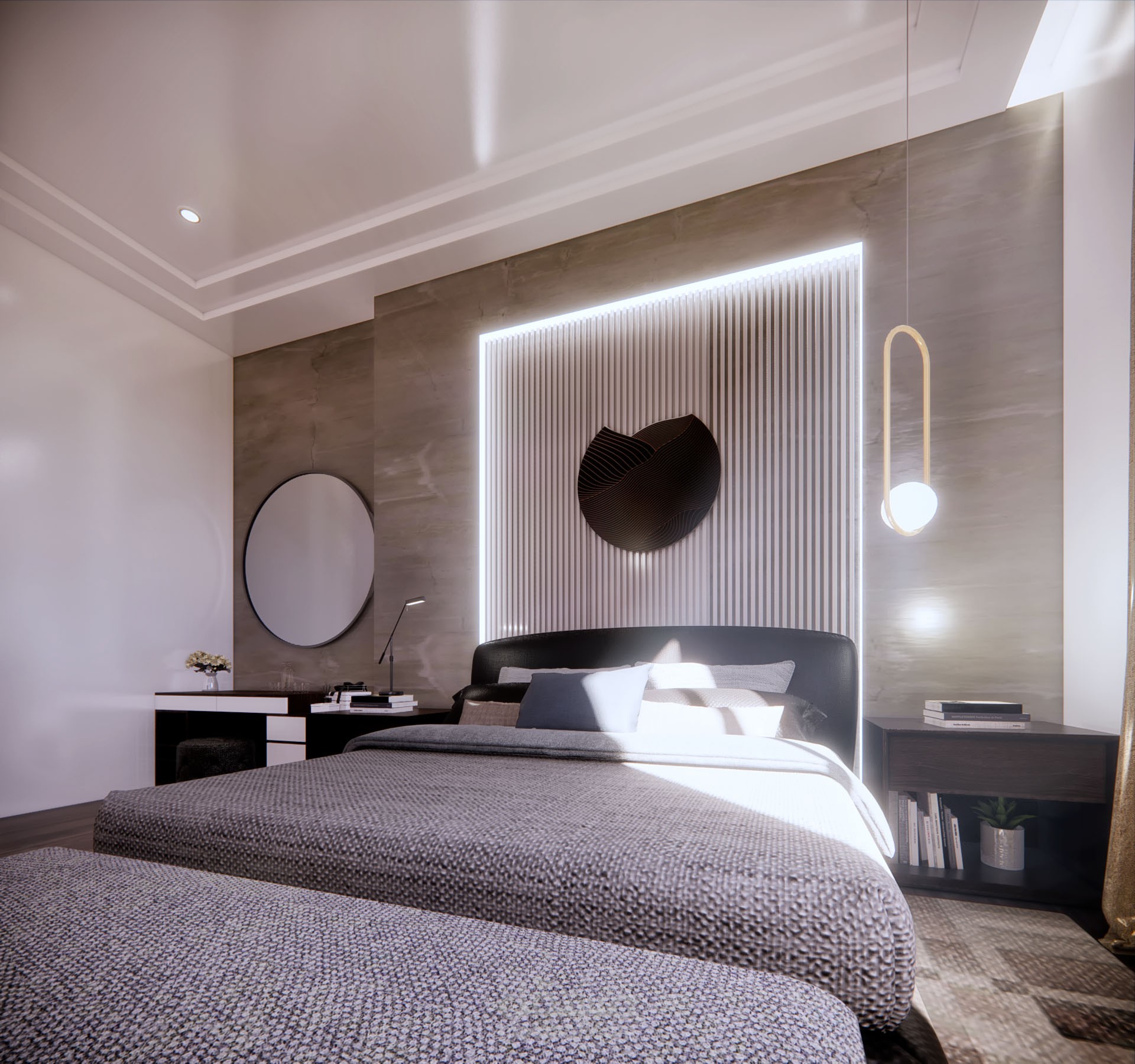 تصميم غرفة نوم مودرن