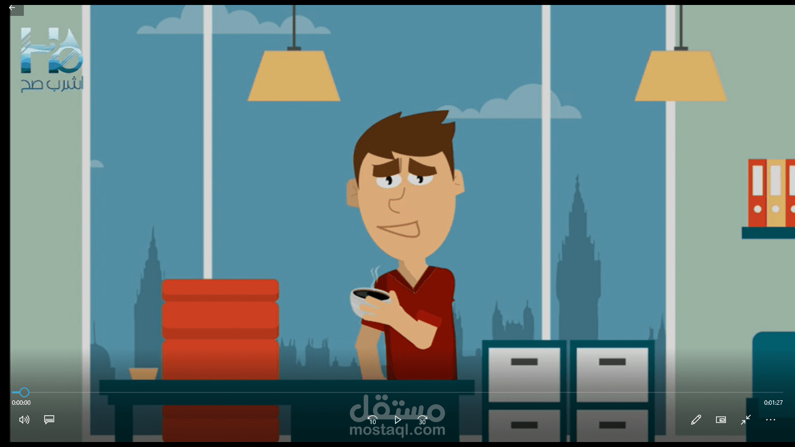 مشروع عمل شخصيات 2d