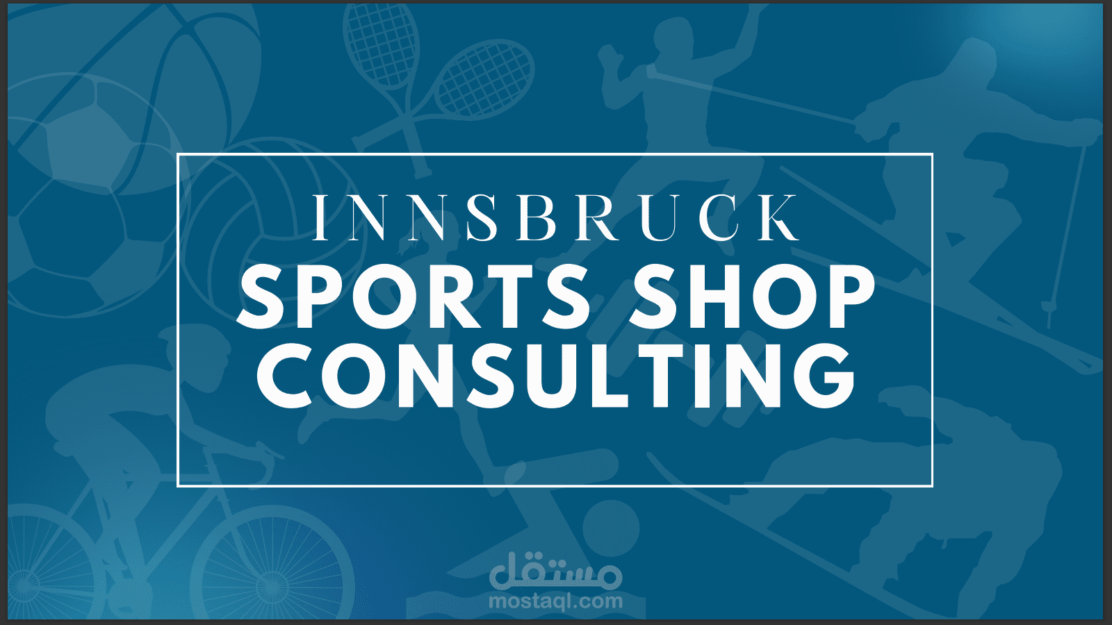 تصميم عرض تقديمي لمشروع رياضي في محافظة انسبروك