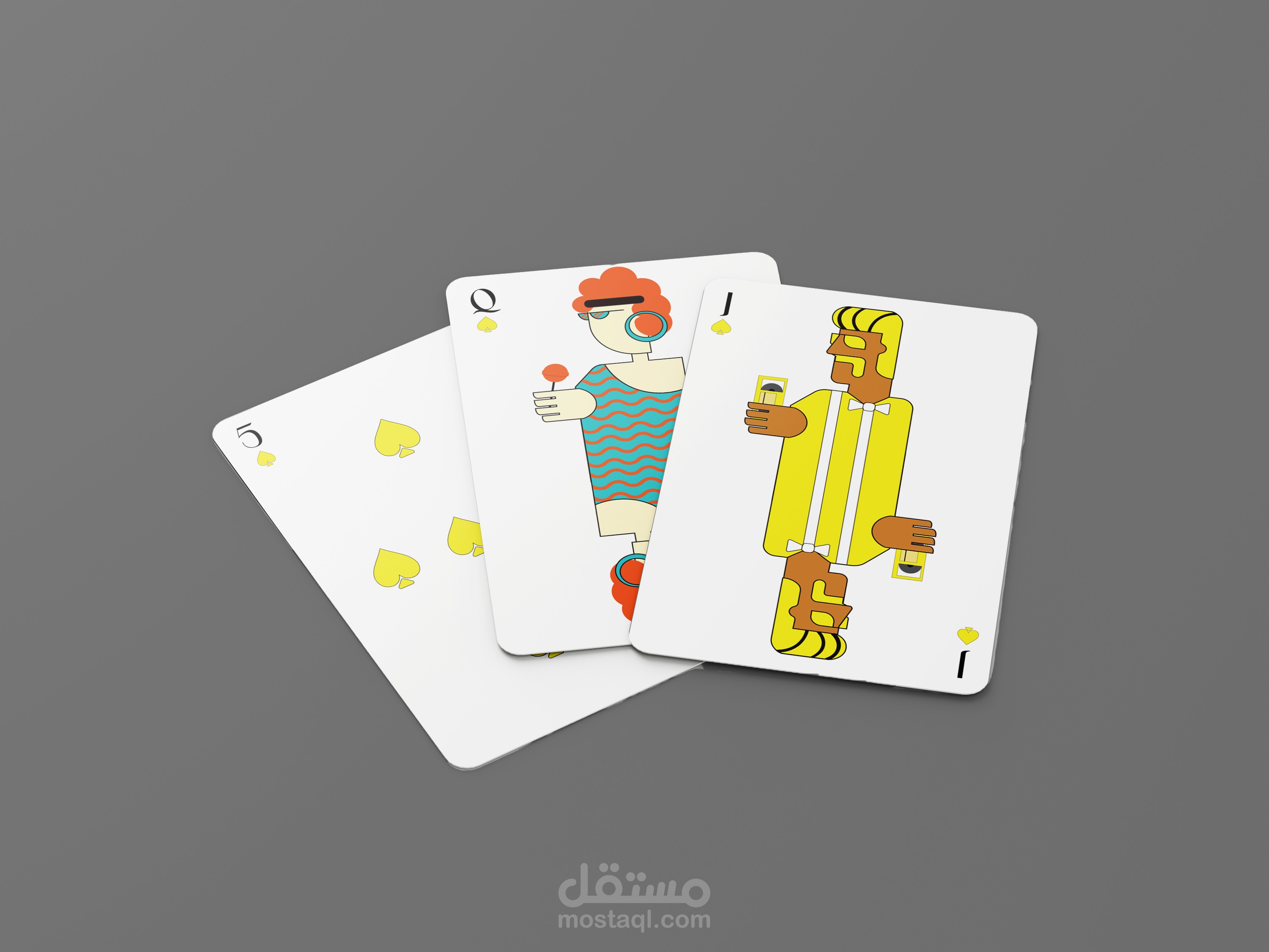 Playing Cards Inspired by Retro Era