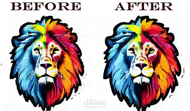 إعد رسم شعارك بأحترافية والتسليم فيكتور