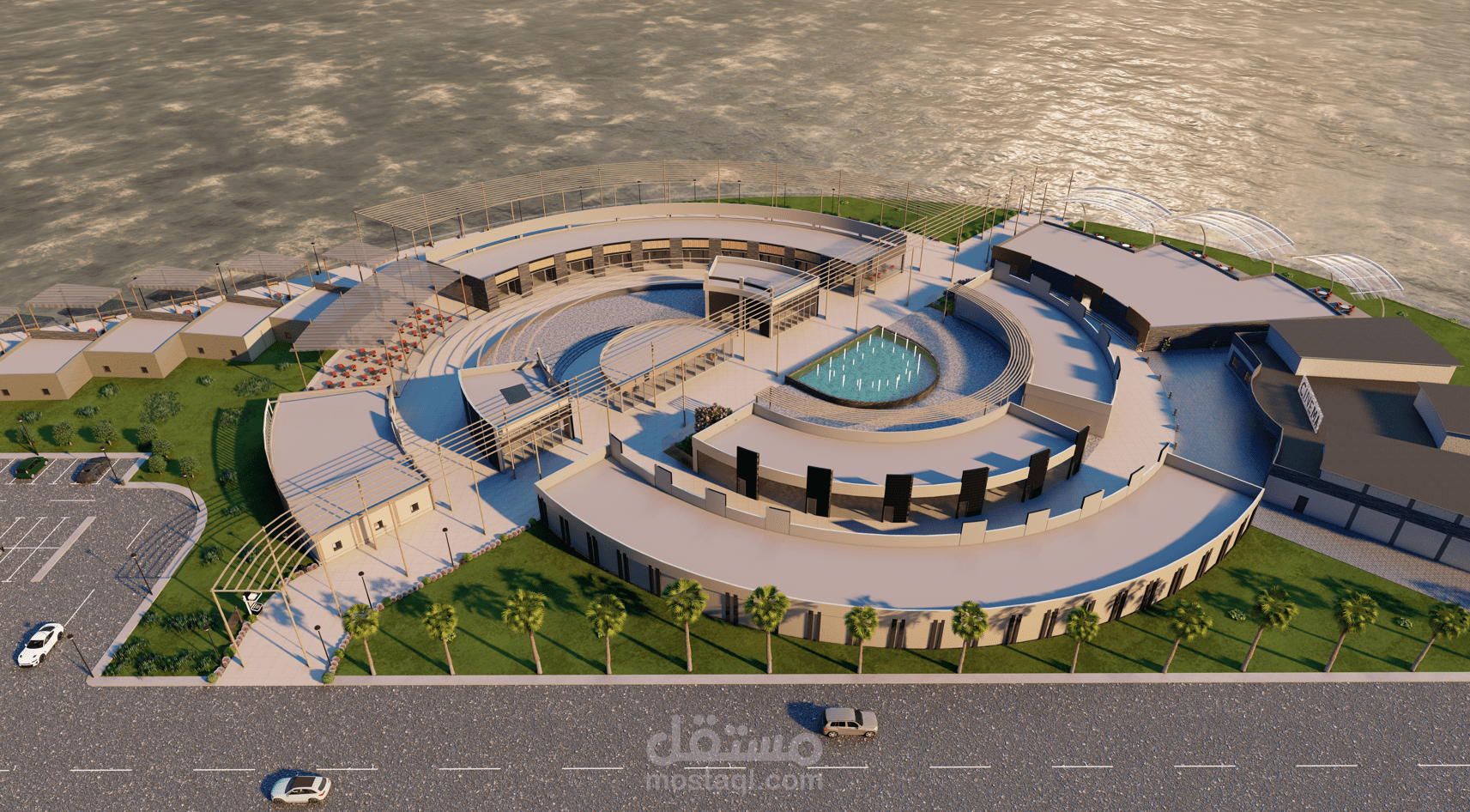 ممشى تجارى ترفيهى