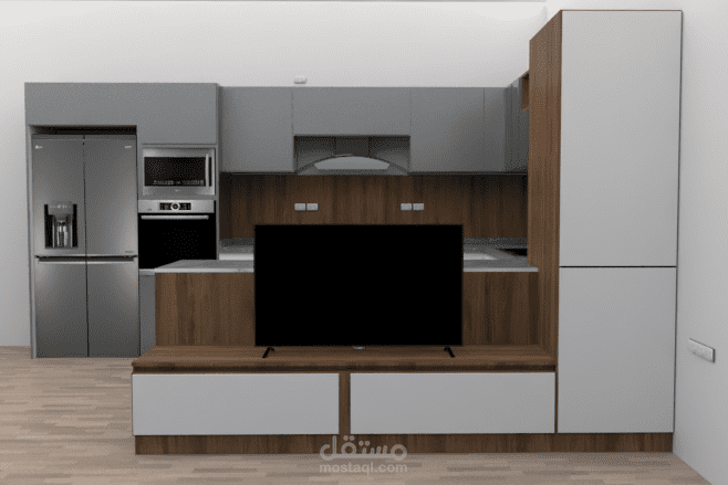 مطبخ علي الطراز الحديث