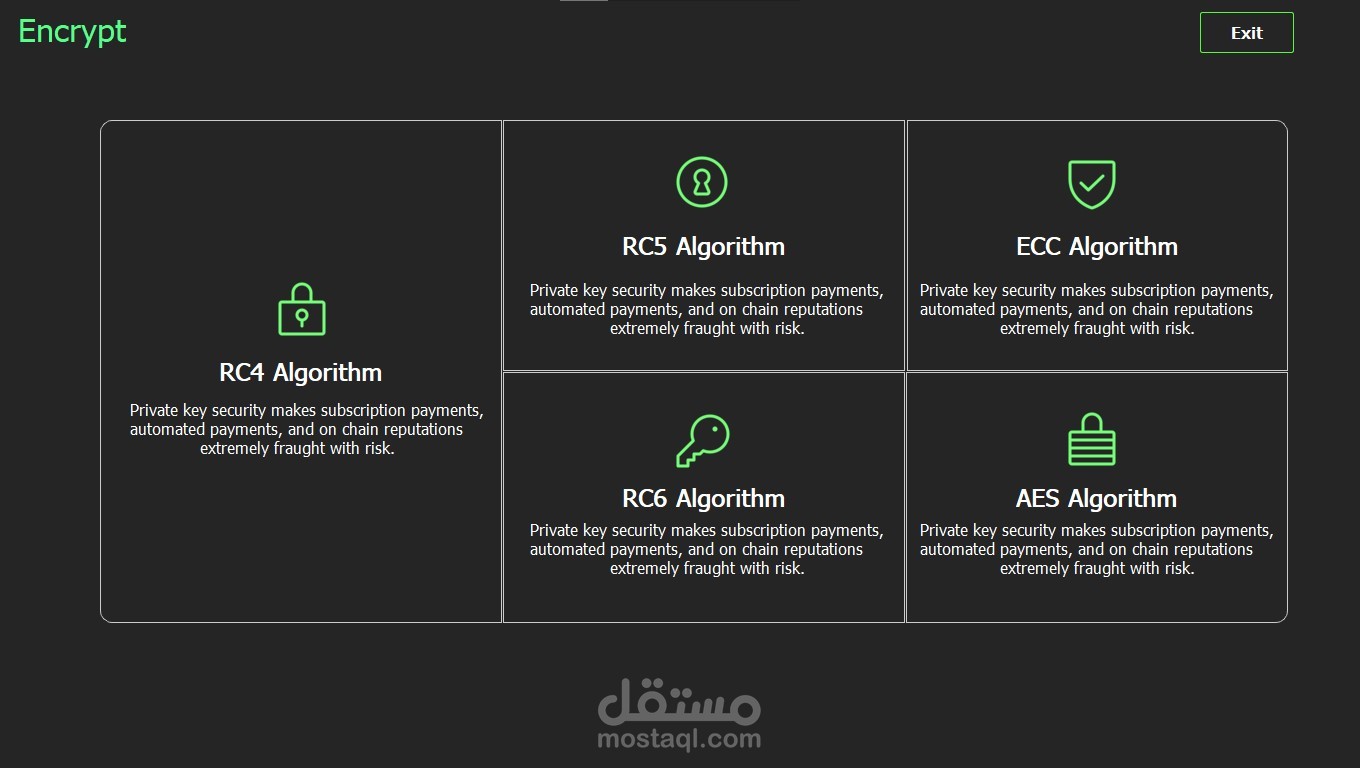 برنامج بلغة البايثون يعمل على تشفير ملفات بصيغة (txt , python , javascript, php, C++, html , css)