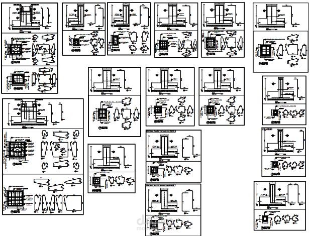Structure Shop Drawings (لوحات تفاصيل انشائية)