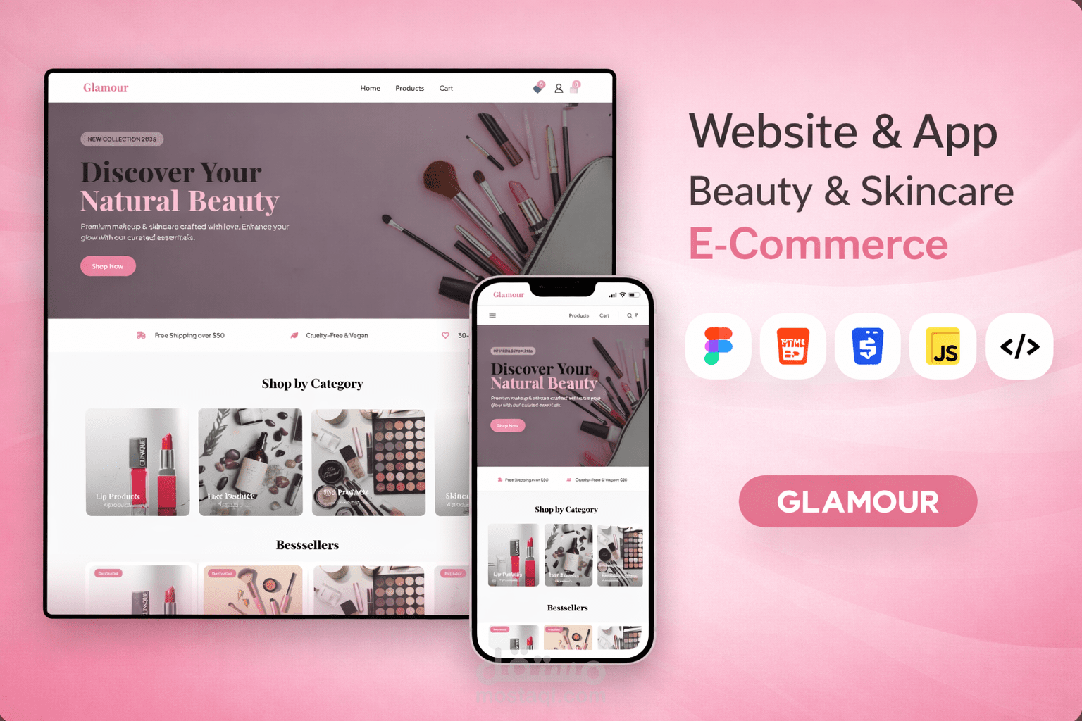 MakeUp E-Commerce Website