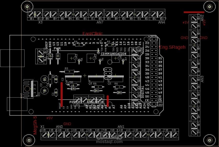 Arduino Control Shield For Industrial Control
