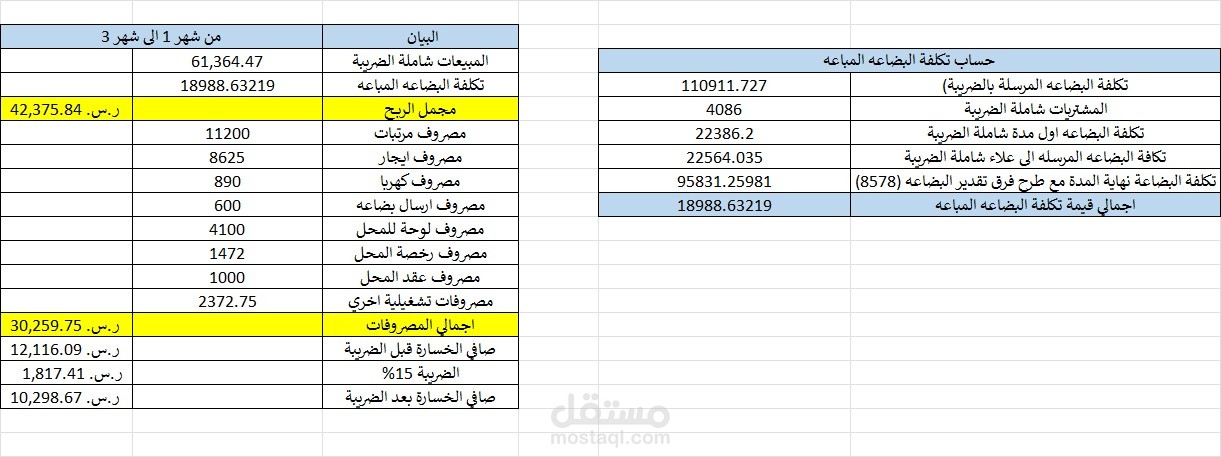 محاسب اول لدى مؤسسة عصر الريادة في المملكة العربية السعودية من 2024 الى 2026