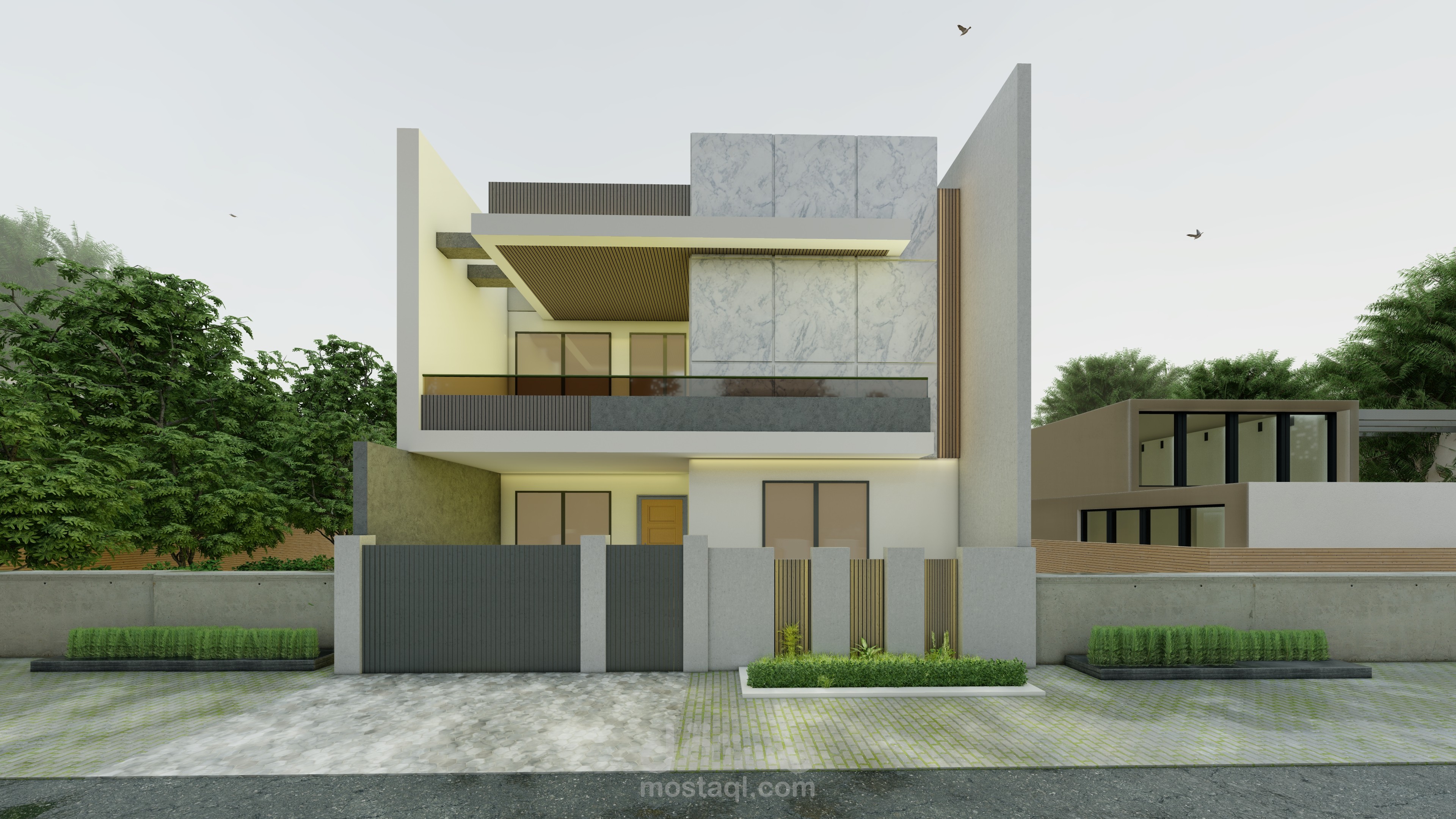 تصميم بيت واجهة مودرن