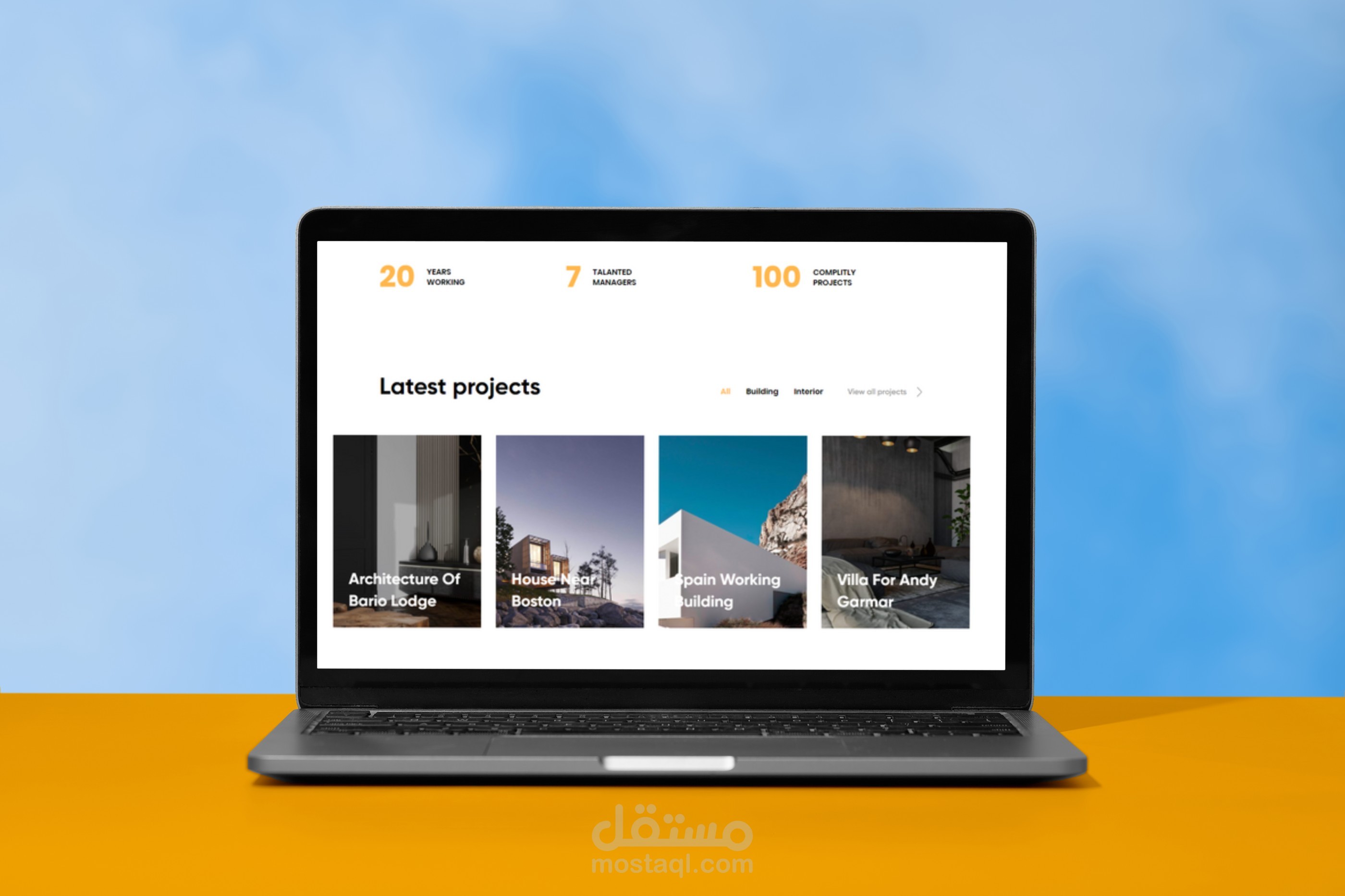 موقع تعريفى لشركة تصميمات