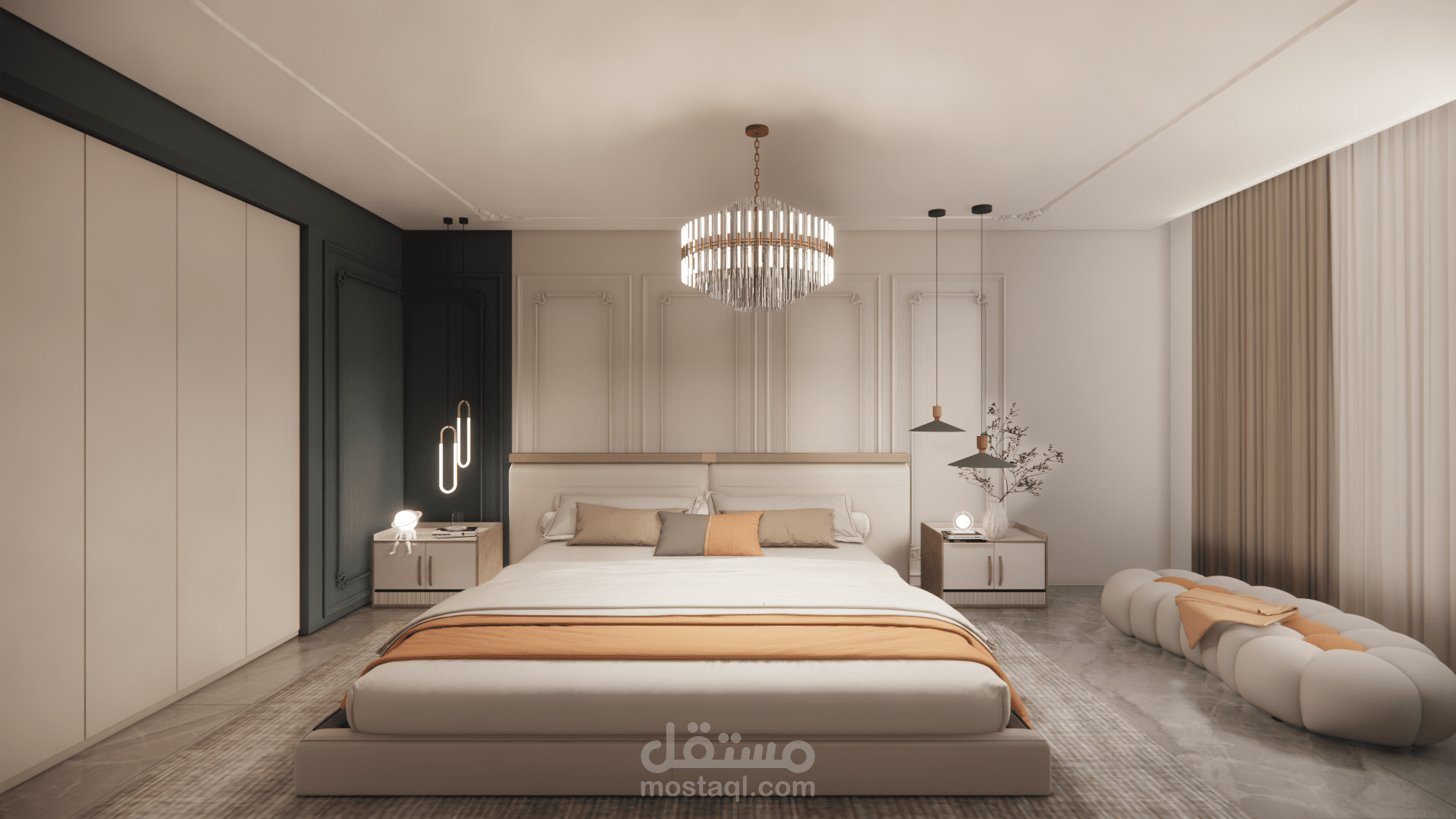 تصاميم داخلية غرف نوم
