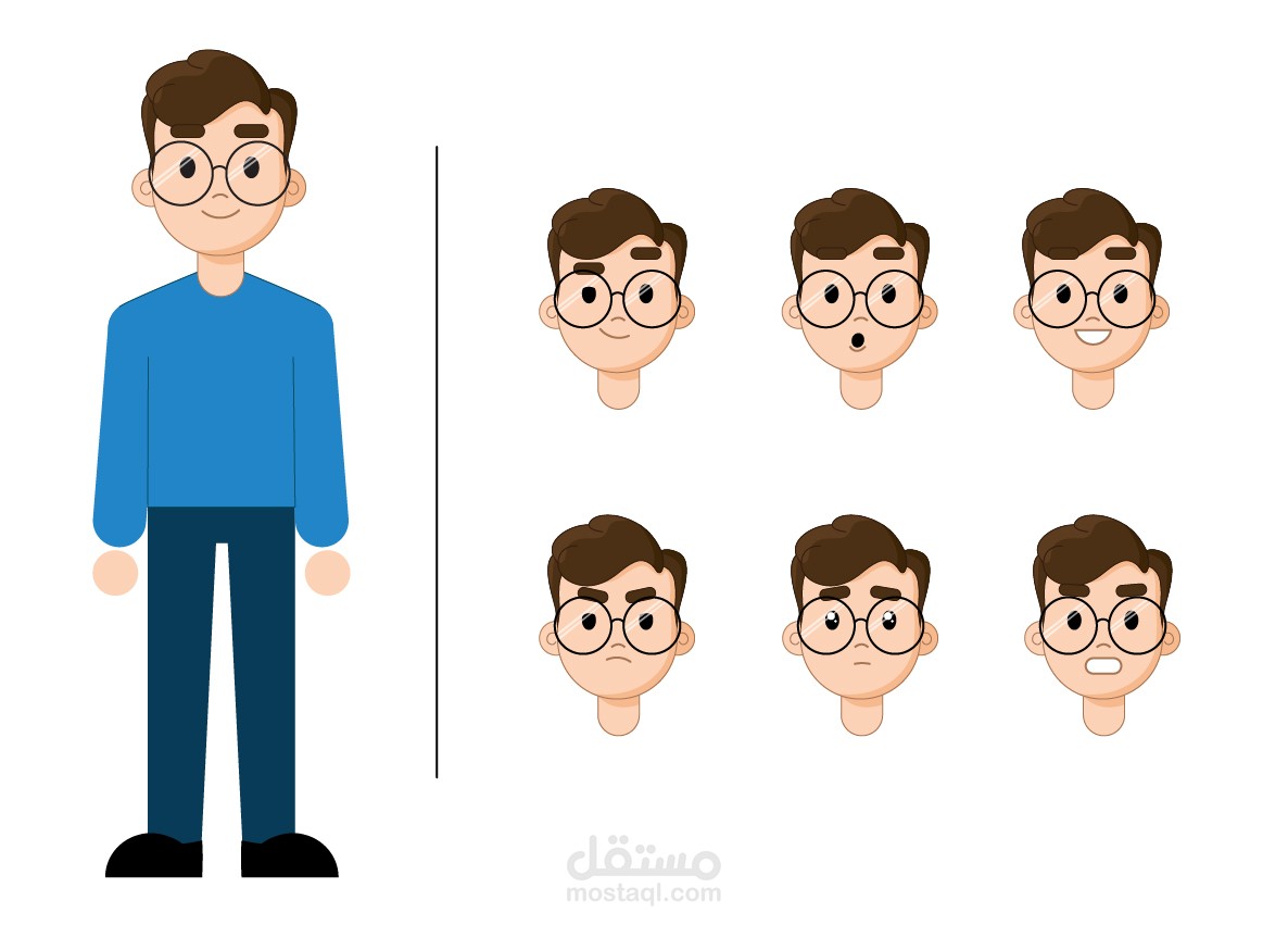 تصميم شخصيات