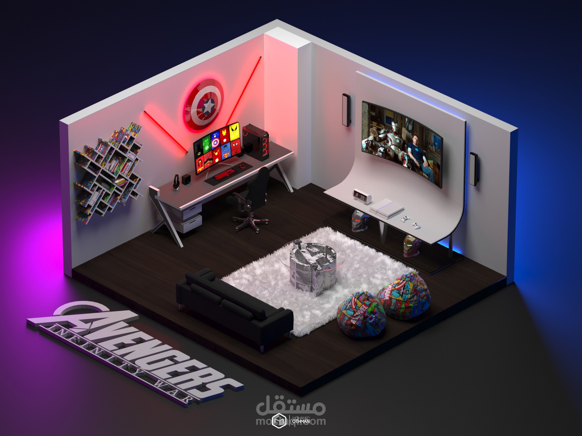 Avengers room