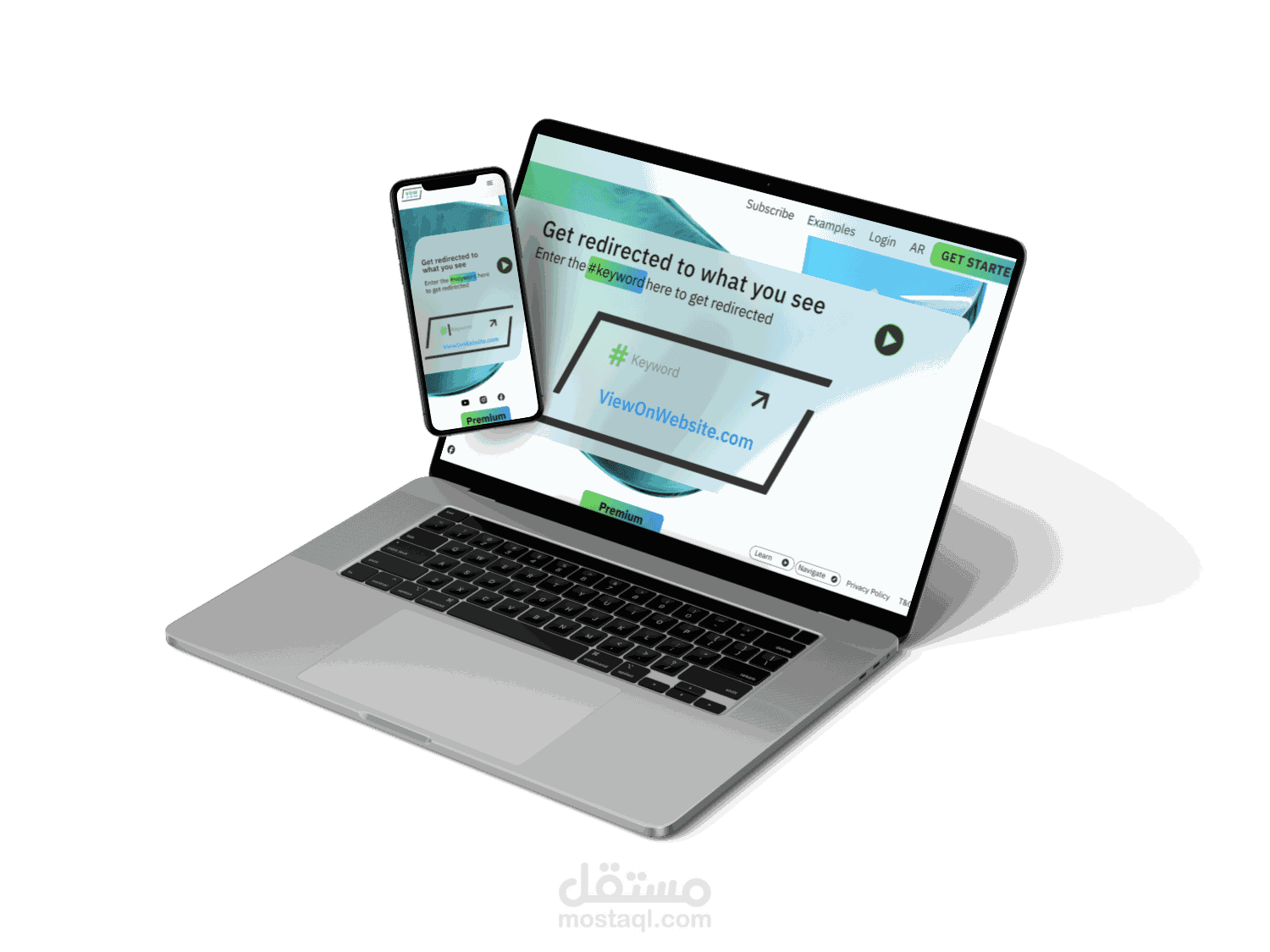 view on website platform