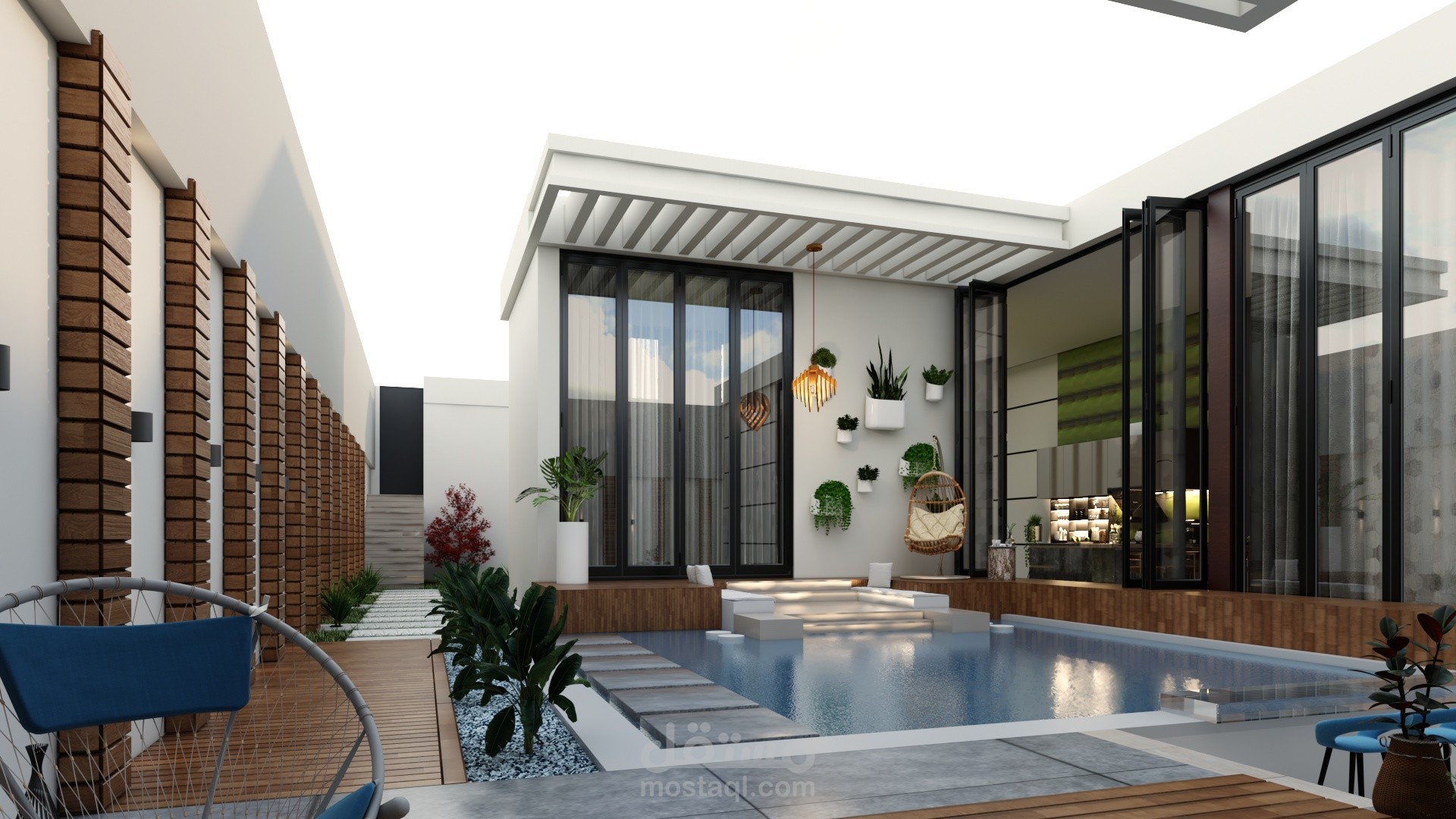 تصميم شاليه
