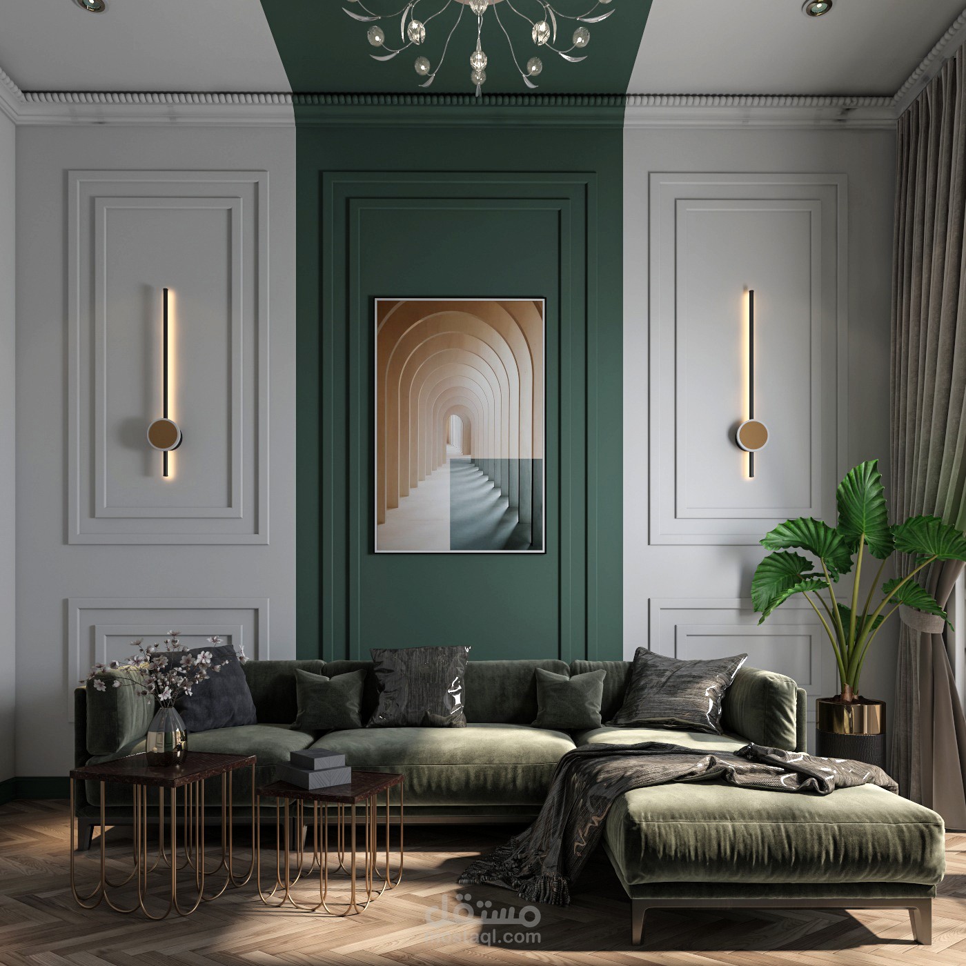 تصميم غرفة معيشه