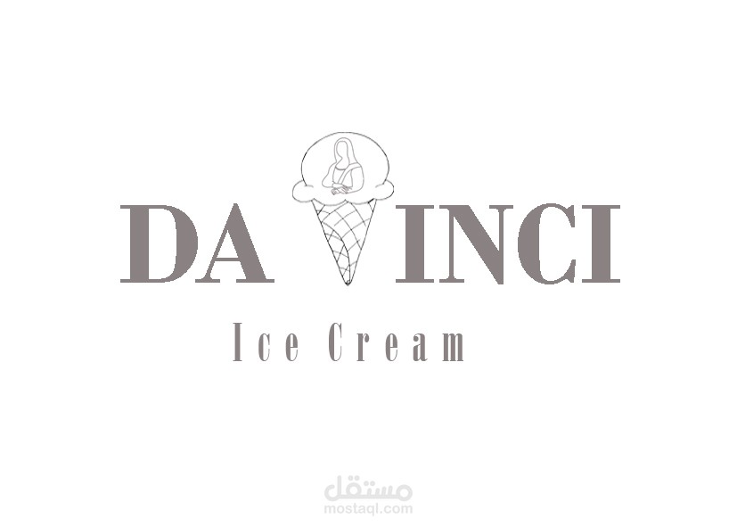 مجموعة شعارات لمحل ice cream