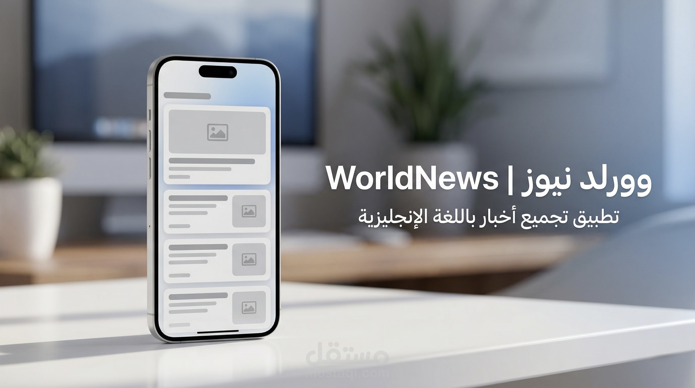 تطبيق تجميع أخبار باللغة الإنجليزية SwiftUI & Clean Architecture