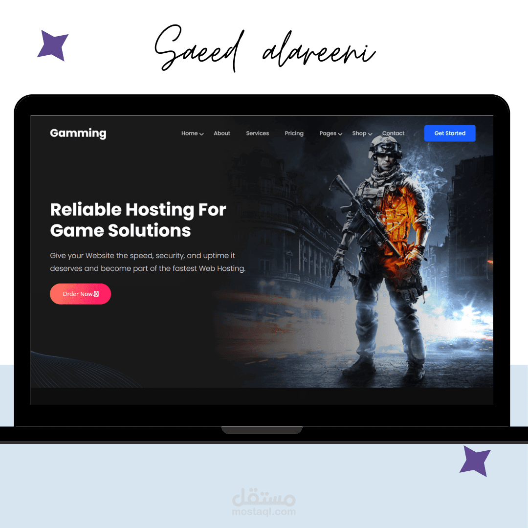 تصميم موقع الكتروني Wordpress